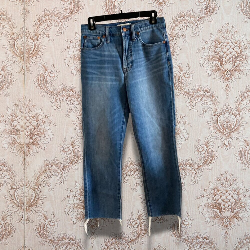 Madewell The Perfect Vintage Jean in Enmore Wash: Raw-Hem Edition size 27